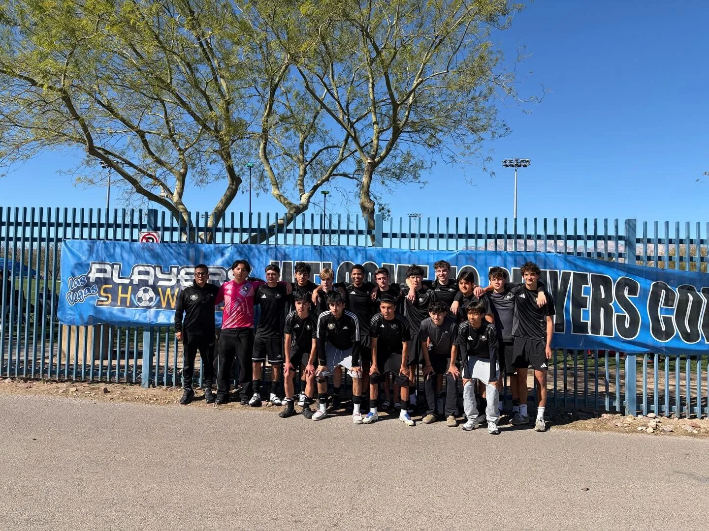Great weekend in Las Vegas for our 09 Boys Black at the Players Showcase! ⚽️

The boys competed hard against strong competition and represented the club with pride. Events like this are a great opportunity to challenge themselves, gain exposure, and 