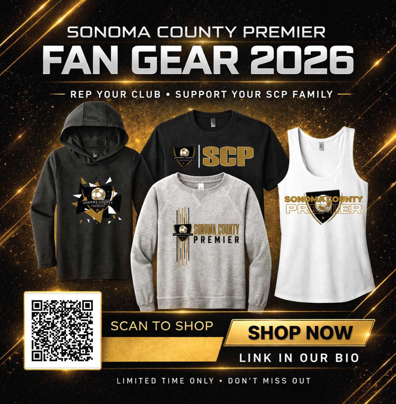 For a limited time only ➡️ Now until 4/20
Get your SCP swag! Lots of new styles, don&rsquo;t miss your chance. And if you do that&rsquo;s ok, the store will open again soon 😀😀 

Link in bio (IG)