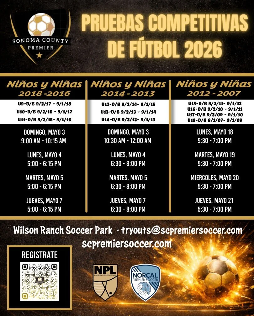 Tryouts are still on even though it&rsquo;s raining! See you out on the field!