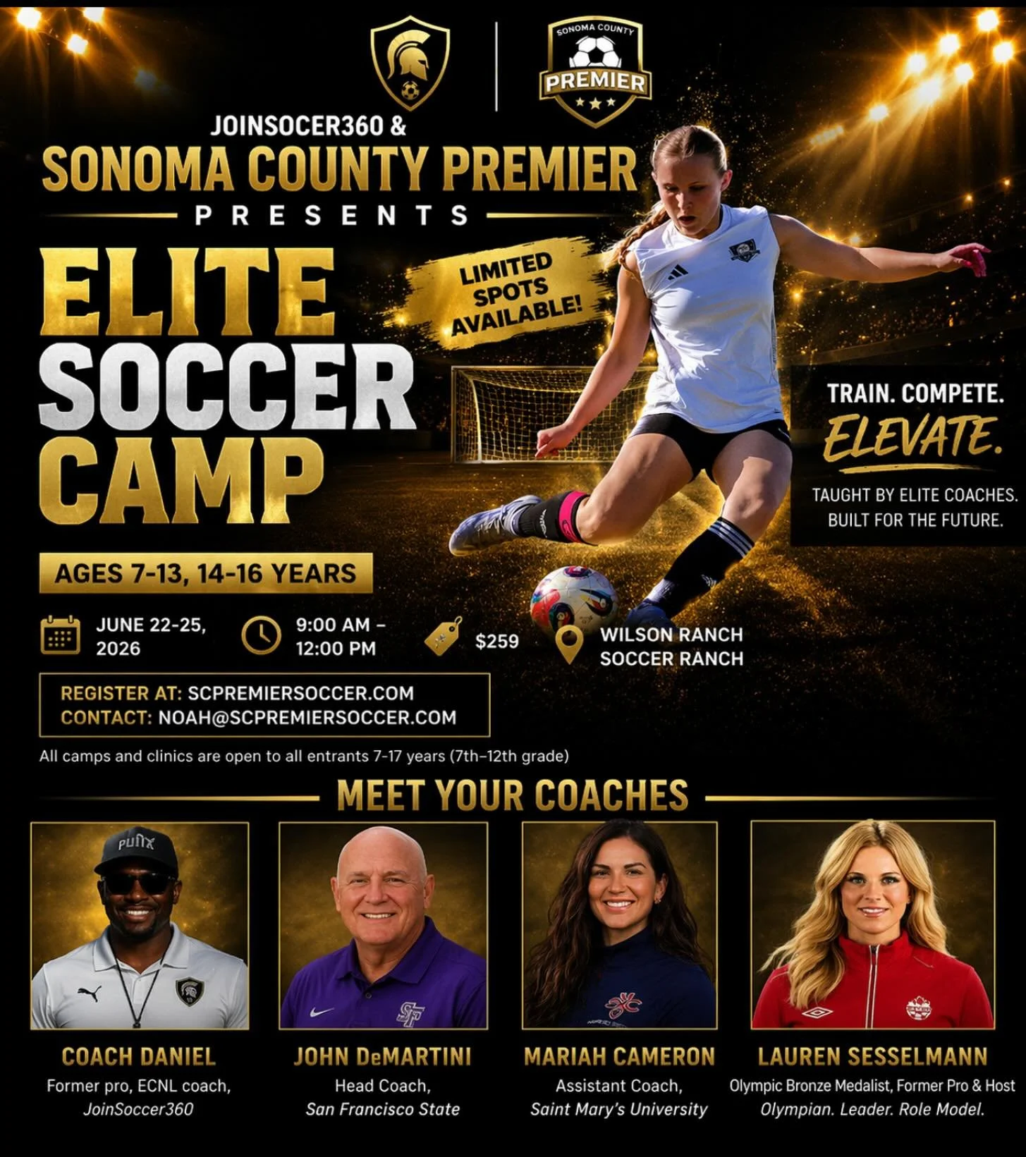 Don&rsquo;t forget to register your player for our elite camp! 

https://scpremiersoccer.byga.net/programs/dk9zqpbnri/signup