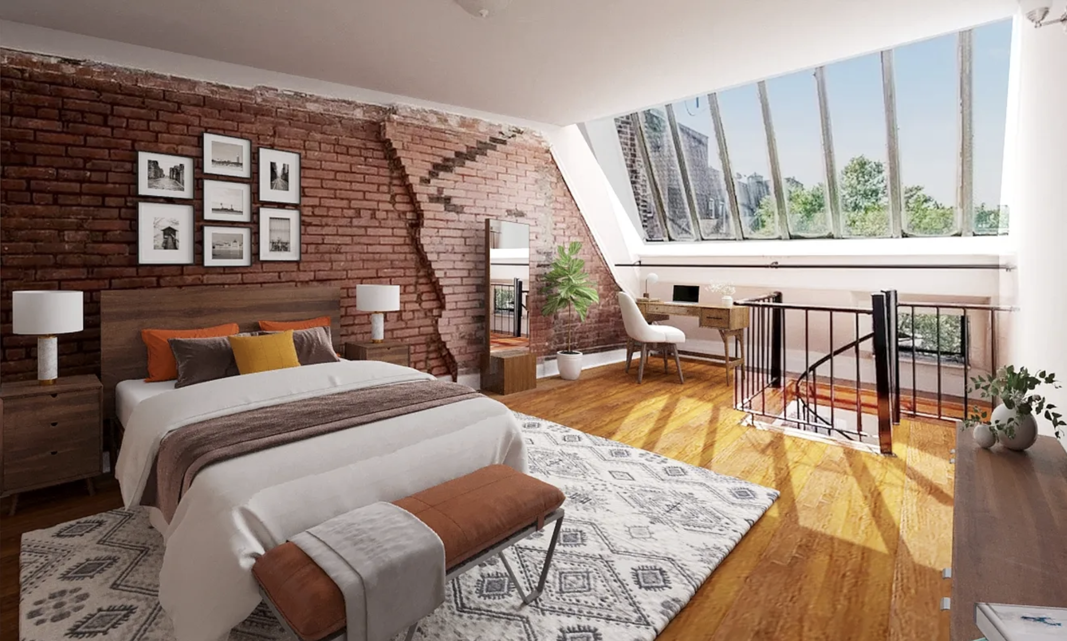 Barrow St & Commerce St - 1BR/1BA