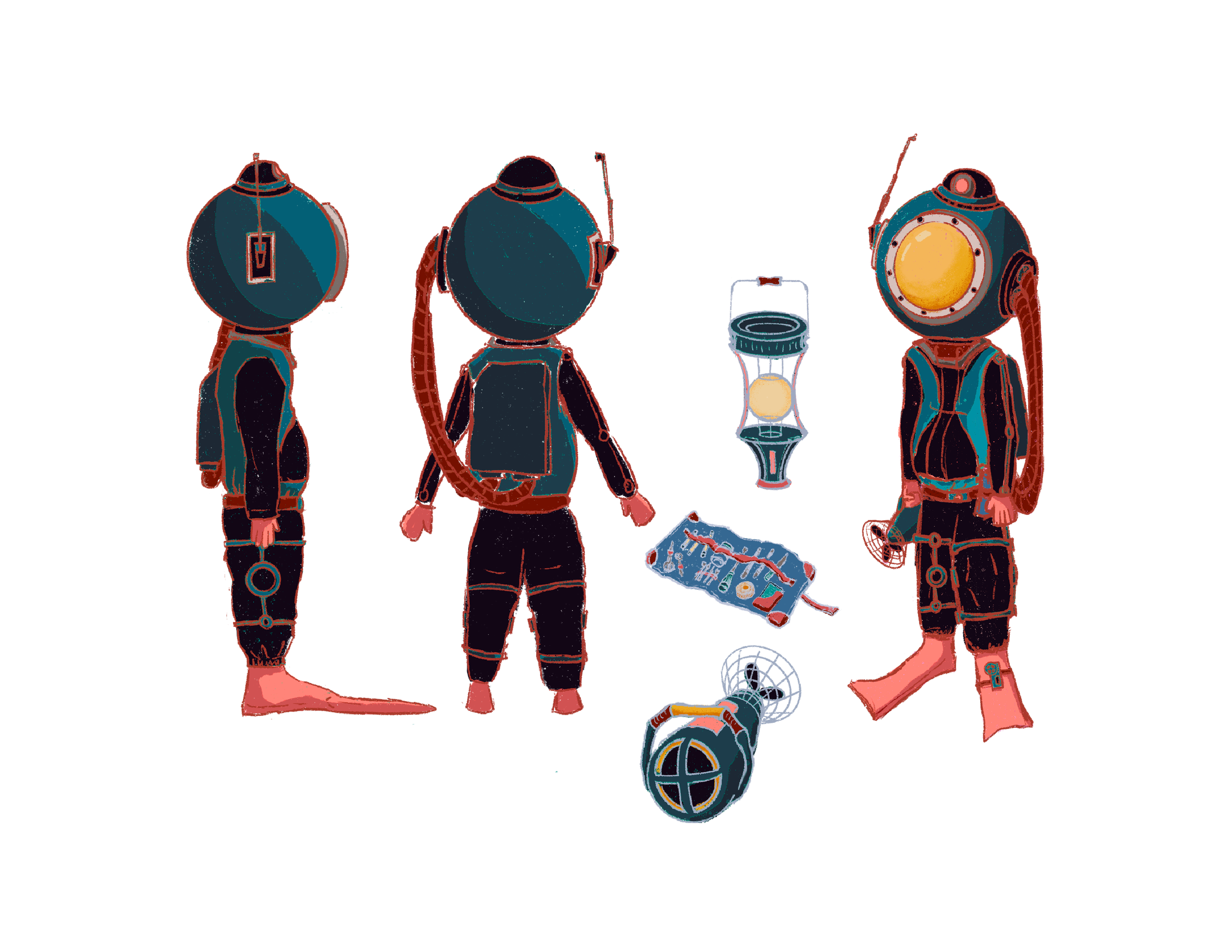 Character and Props, 2023.