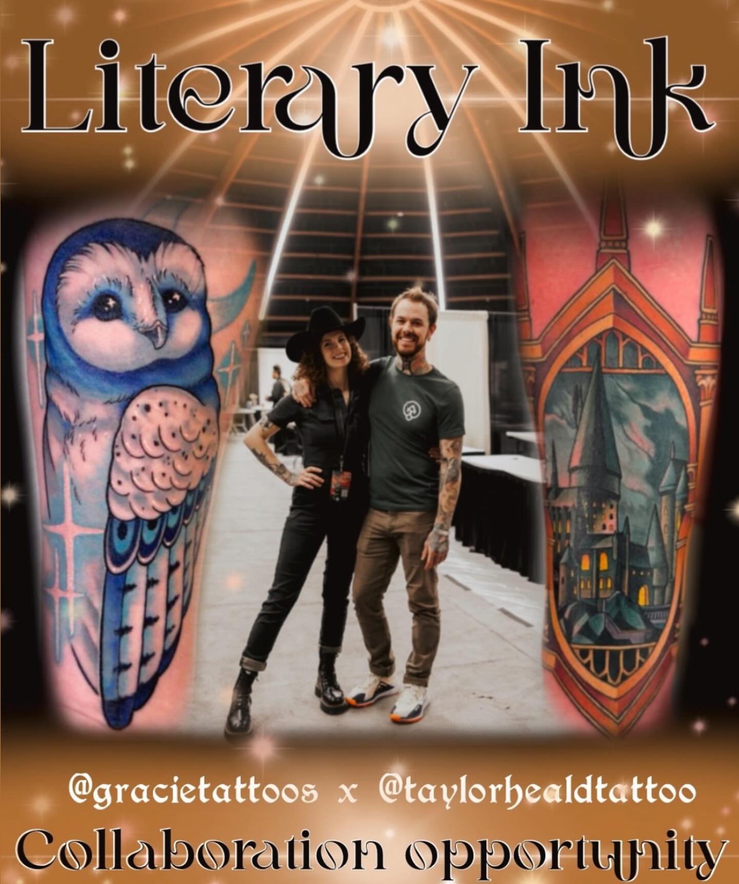 Oh snap! Who is gonna grab this one? @taylorhealdtattoo and @gracietattoos teaming up for a collaboration!