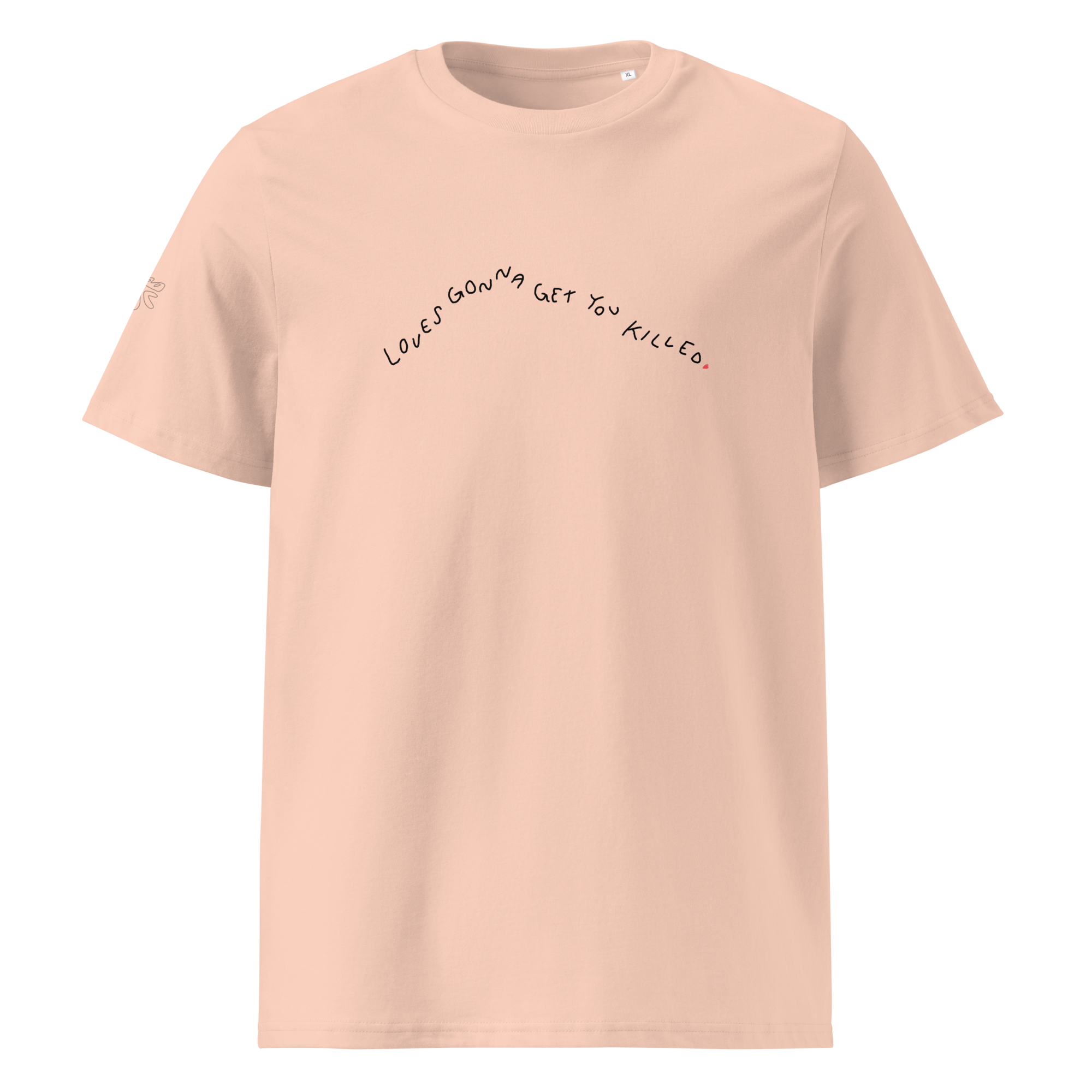 unisex-organic-cotton-t-shirt-fraiche-peche-front-680ba4318ce6a.png