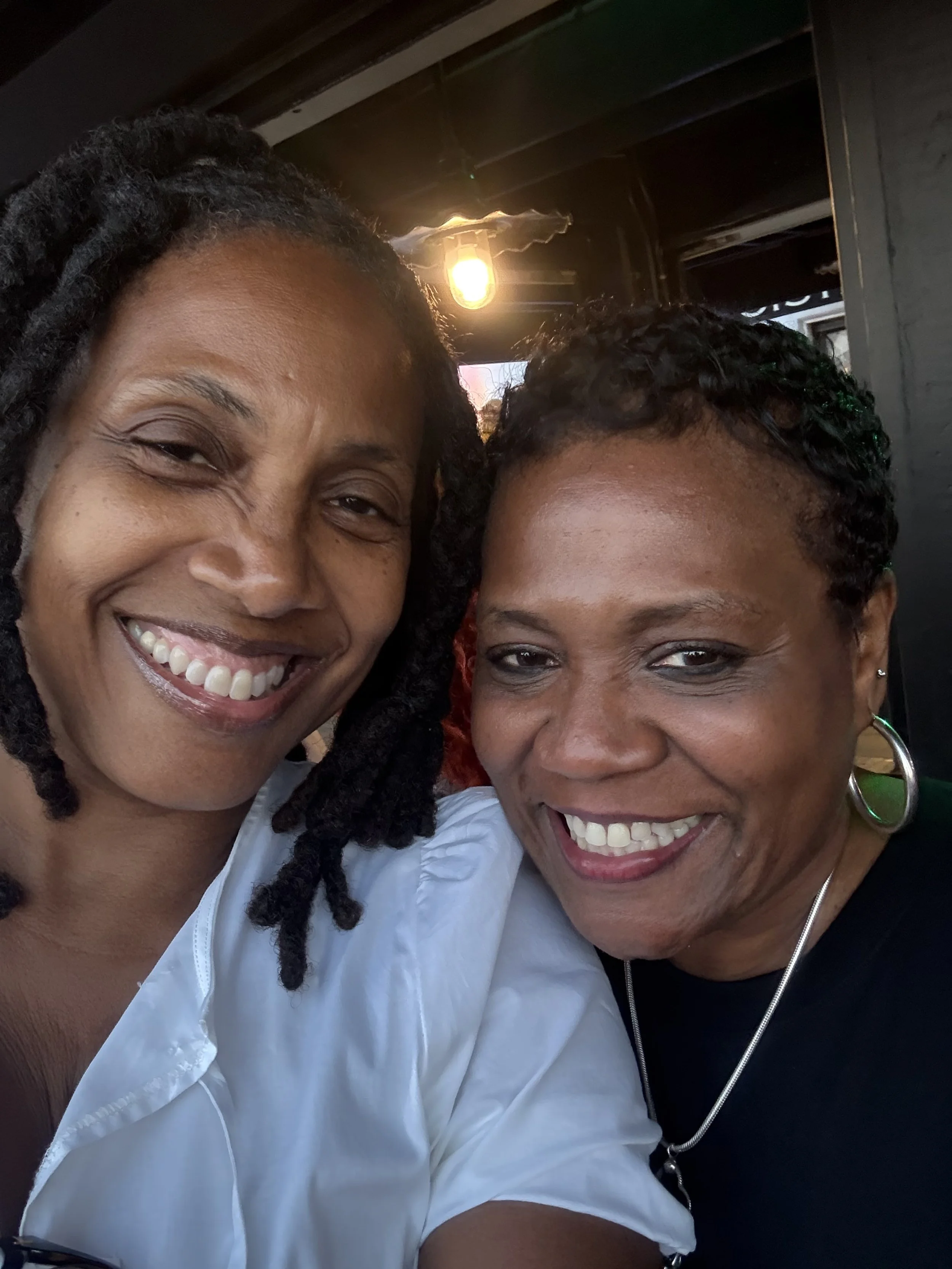 darlene williams with a guest