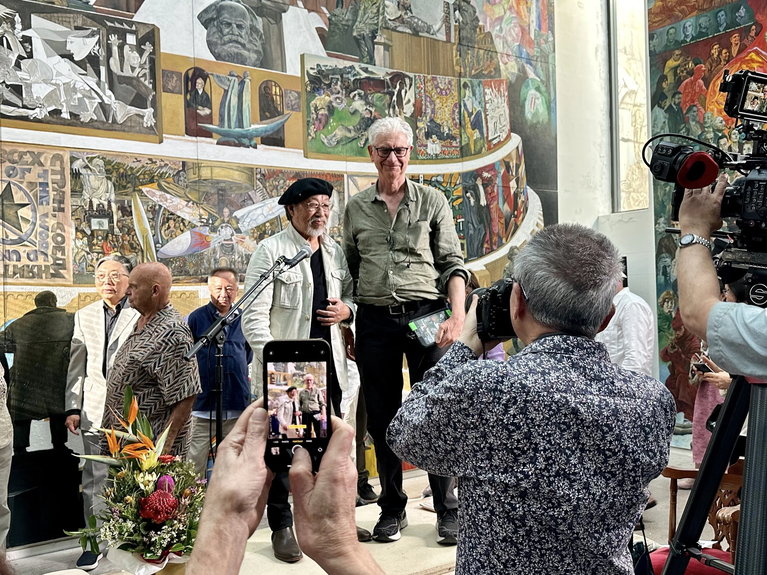 Babel launch Jiawei & James.JPG