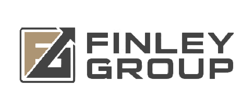 Finley Group logo with a gold and black design.