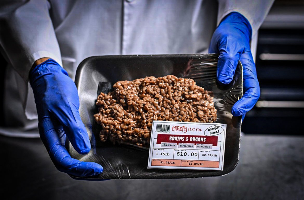 Rice Krispies "Brains & Organs" Tray
