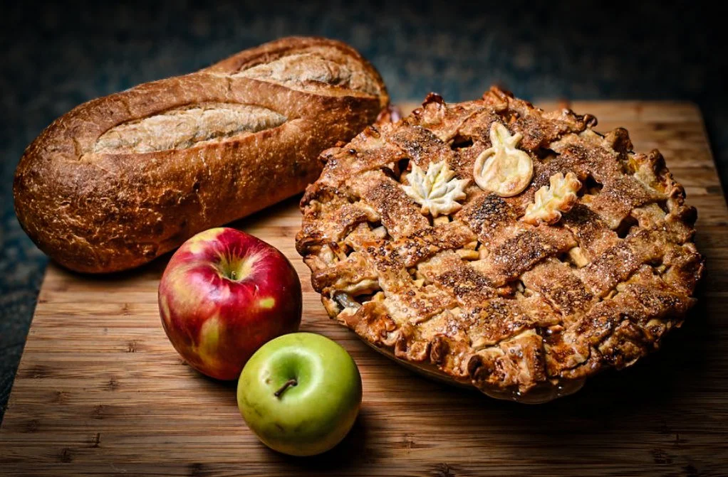 Apple Pie & Loaf of Bread Combo