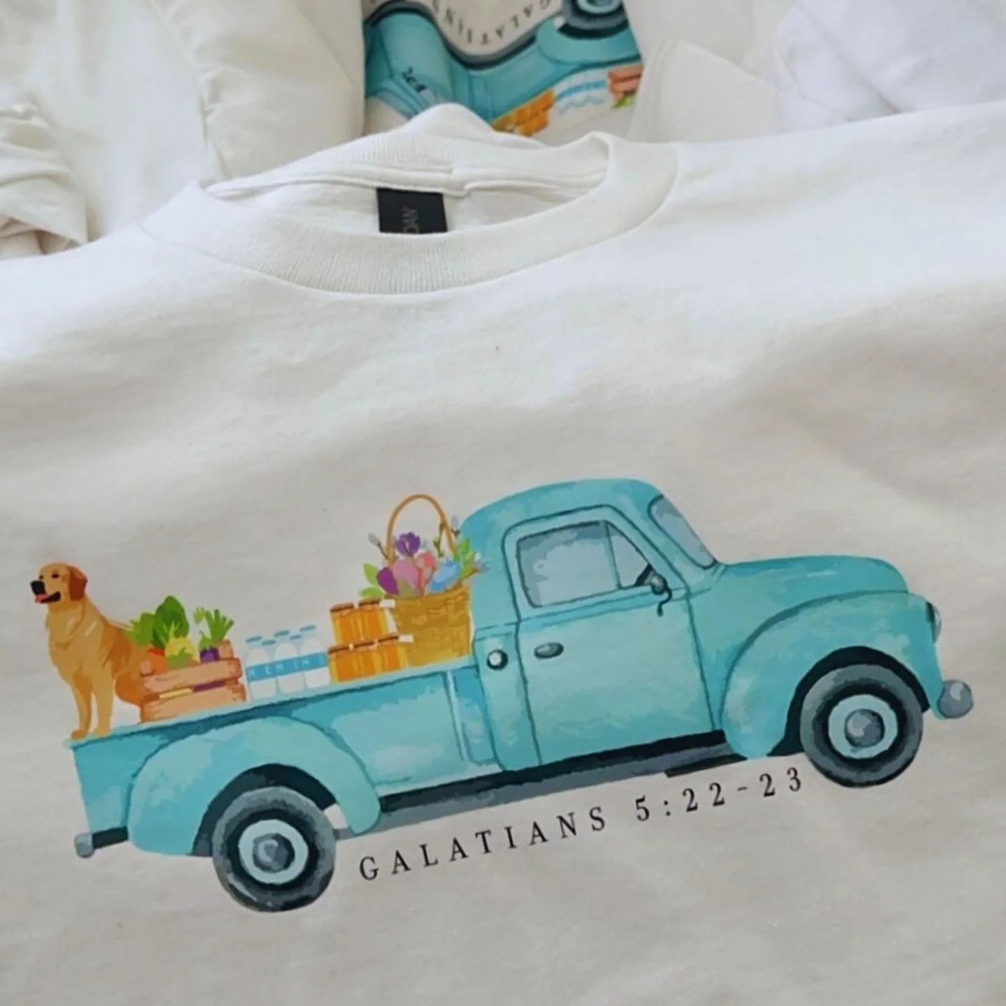 Coming soon to my website ♡

Fruit of the spirit farmers market shirt! I sell this at my local farmers market but it&rsquo;s too cute not to sell to the world 🥰 coming this Friday!!

&ldquo;But the fruit of the Spirit is love, joy, peace, forbearanc