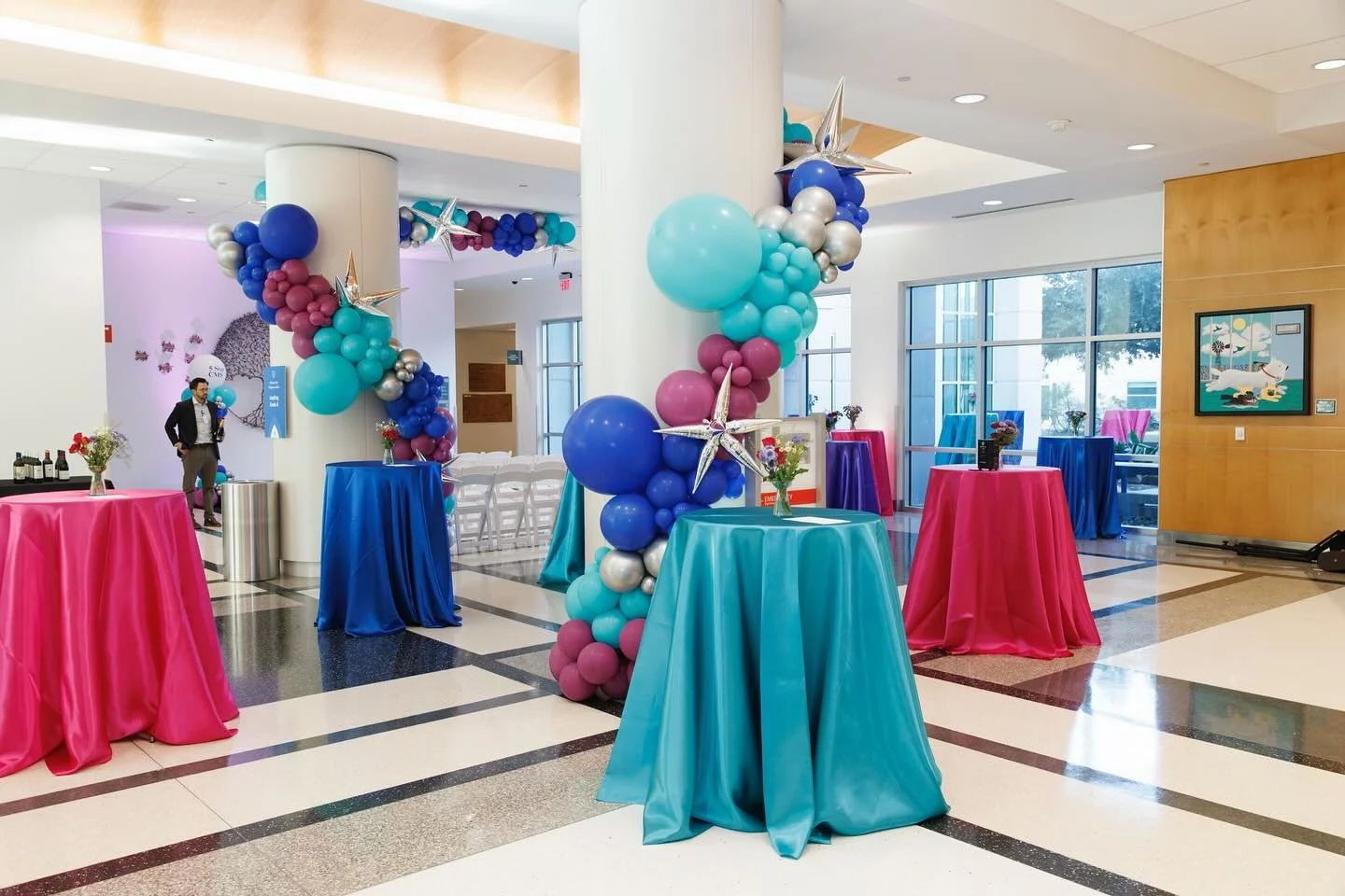 Thank you @ascensionseton for letting us help bring your event to life with our Cocktail Tables, Vibrant Linens, White Garden Chairs, and Uplighting! 🩵💙💜🩷

Congratulations on being recognized as a top 10% of hospitals in the U.S. for both Quality