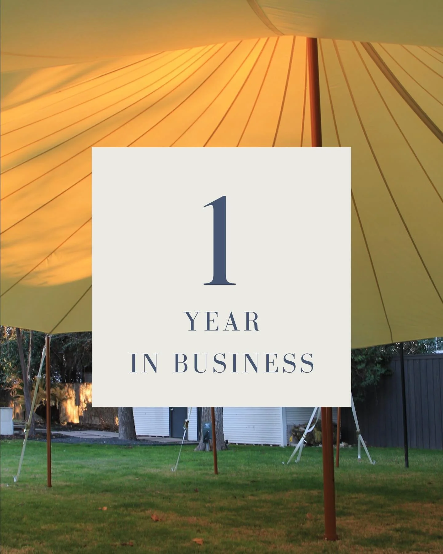 It&rsquo;s our 1 Year Anniversary in business today 🎉

One year ago we started Hill Country Event Rentals with a simple goal: provide high quality rentals and be a company that&rsquo;s genuinely easy to work with.

Since then we&rsquo;ve had the opp