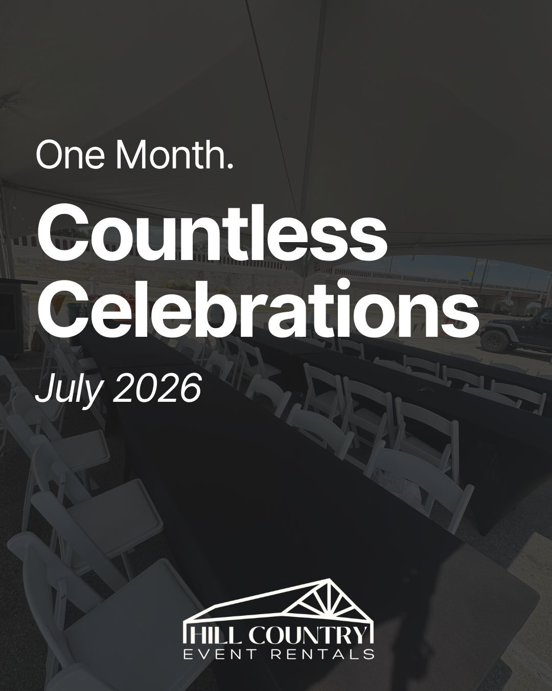 July 2026 🤝

Thank you to all of our clients! 

We have some exciting announcements coming soon 👀

@hceventrentals