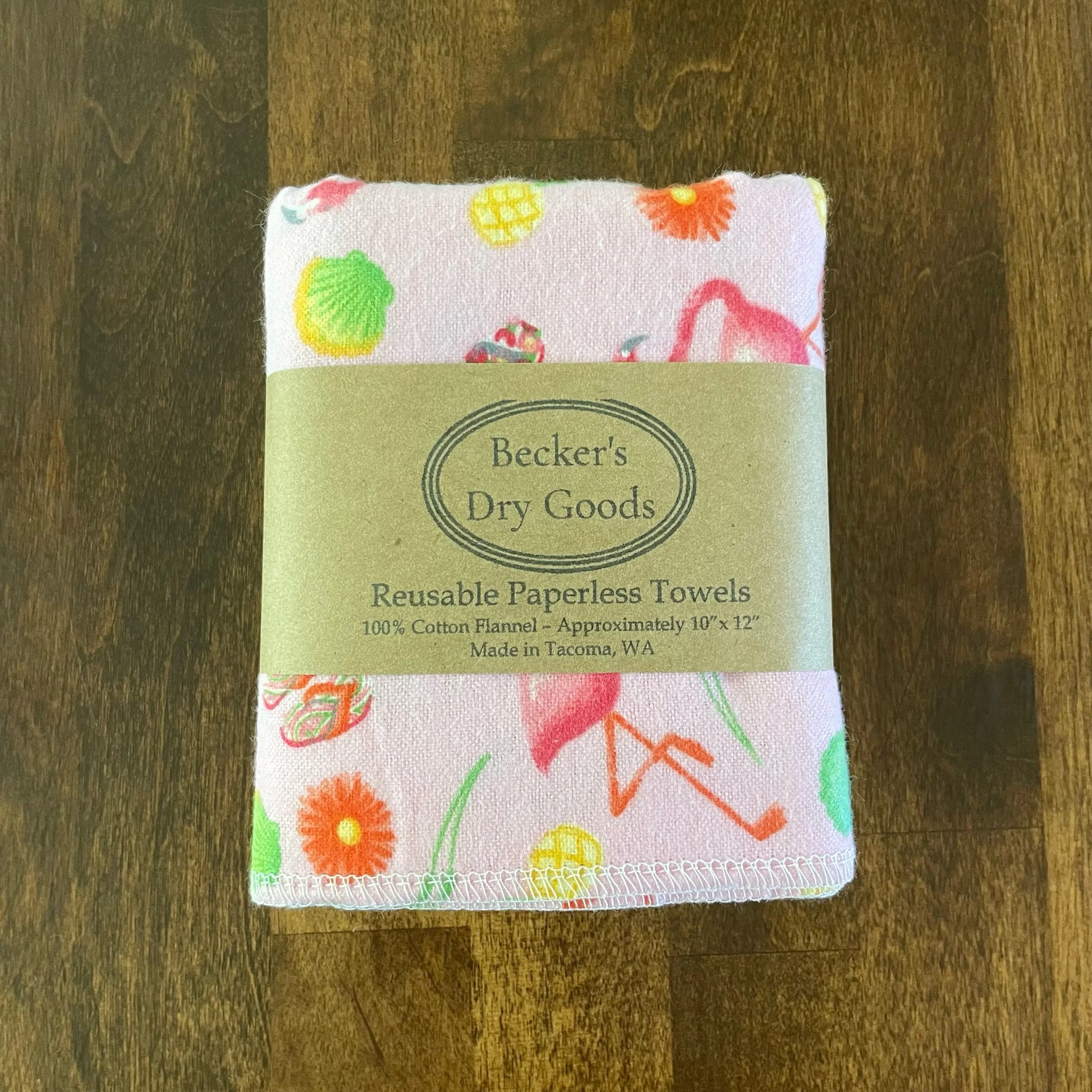Flamingos - Paperless Towels