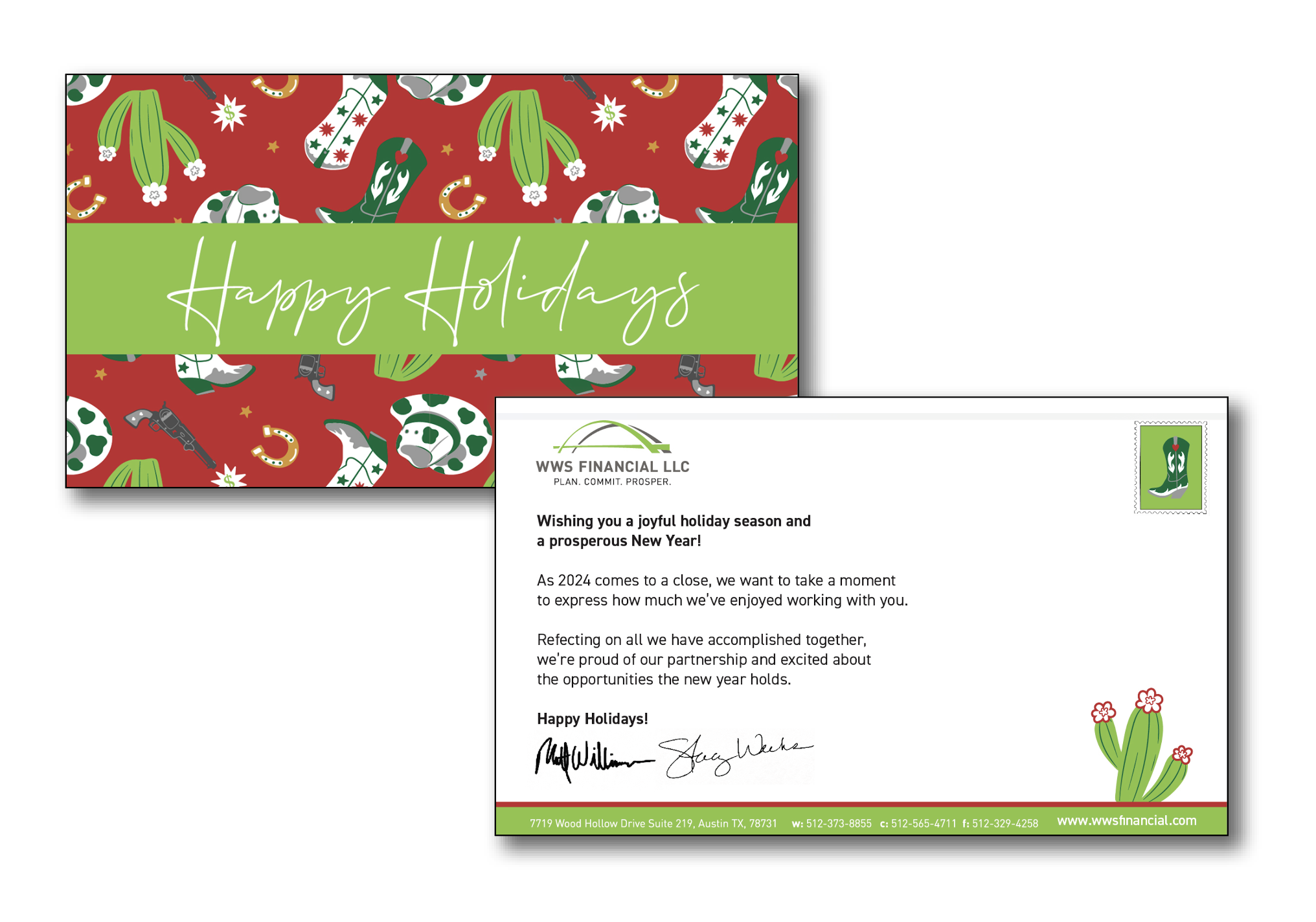 WWS Financial Holiday Card