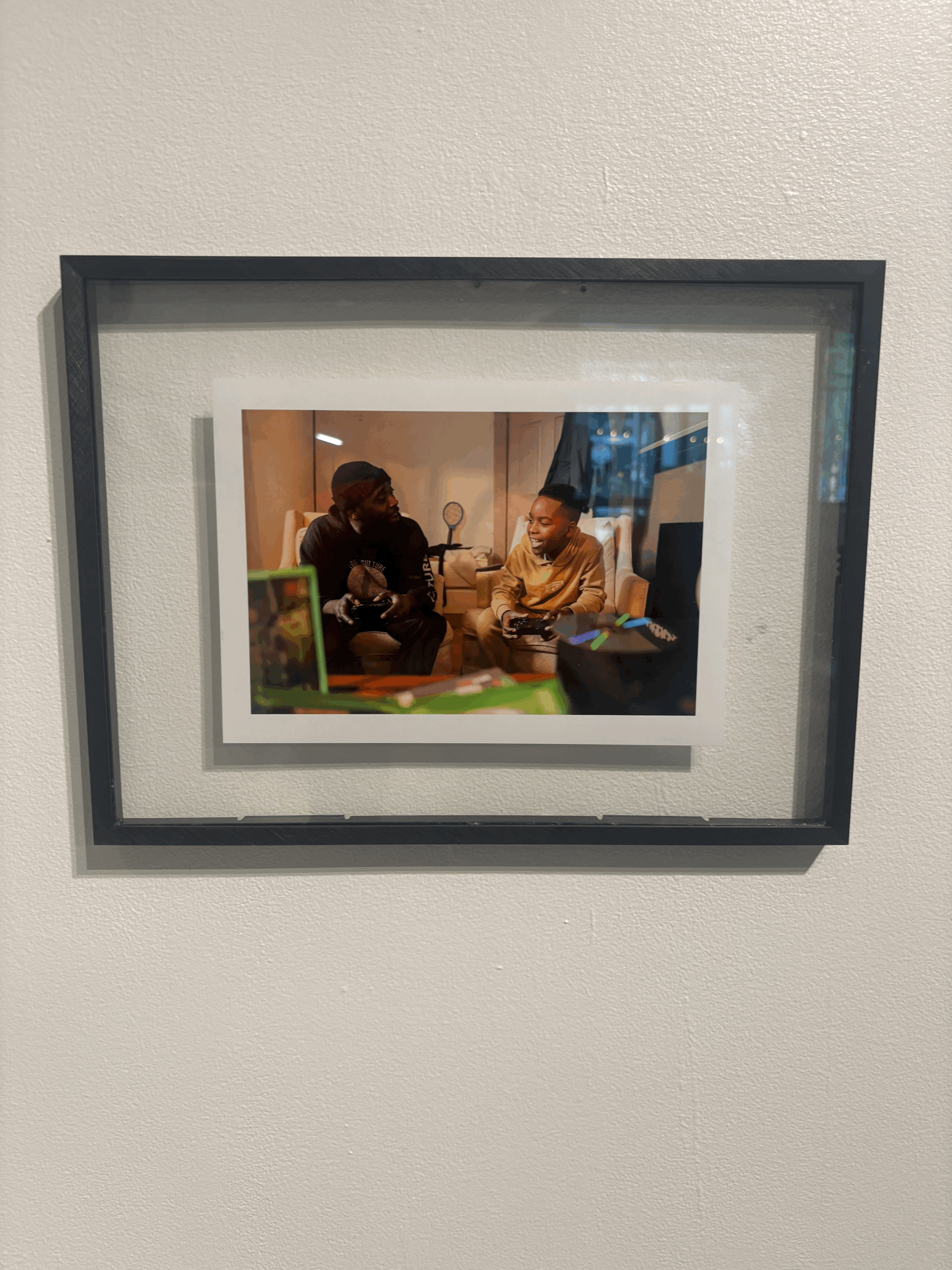 Father/Son DAP Bond Archive Photograph (Framed)