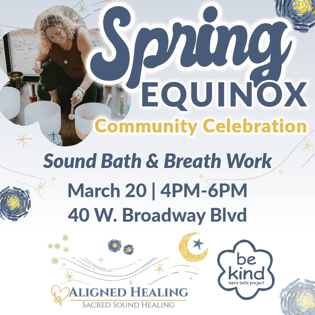 Spring Celebration Movement, Breathwork and Sound at Ben’s Bells