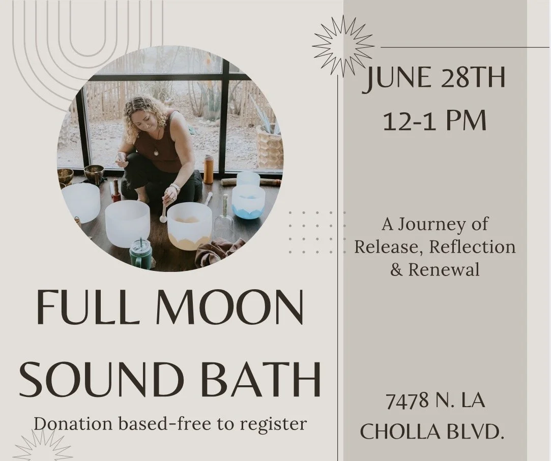 Full Moon Ceremony-Guided Meditation, Breath Work and Sound