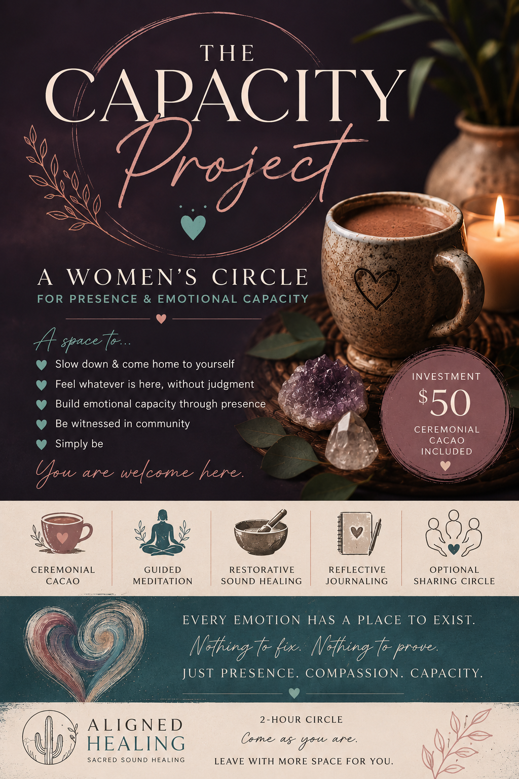 The Capacity Project - A Women's Circle for Presence and Emotional Capacity
