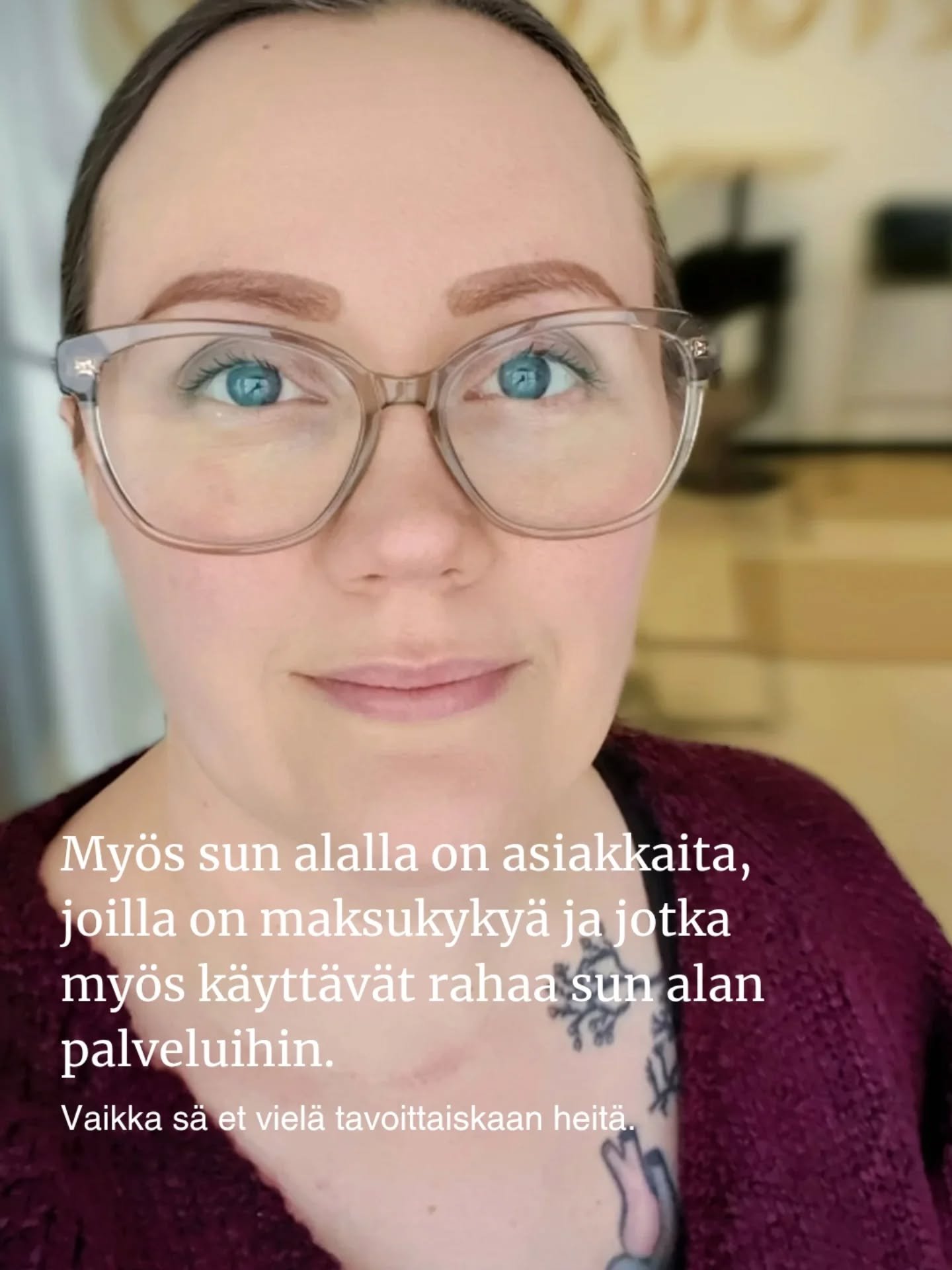 Mun bisnes l&auml;hti vet&auml;m&auml;&auml;n ihan eri tavalla, kun m&auml; tajusin kantap&auml;&auml;n kautta n&auml;&auml; muutamat asiat ja lopetin heittelem&auml;st&auml; pelastusrengasta niille, jotka ei tahdo tulla pelastetuksi.

Olen perusluon