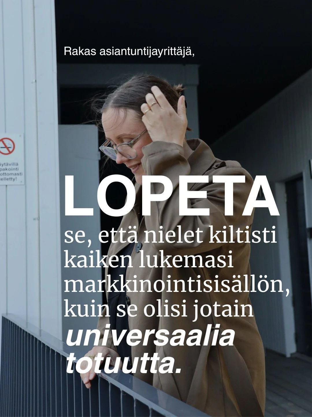 Jos sun markkinointi perustuu siihen, kenen sis&auml;lt&ouml;&auml; s&auml; intensiivisimmin just t&auml;ll&auml; hetkell&auml; kulutat ja ihailet, niin ei ihme, jos myyntivolyymi on mutella, vaikka sulla ois kaikki potentiaali v&auml;&auml;nt&auml;&