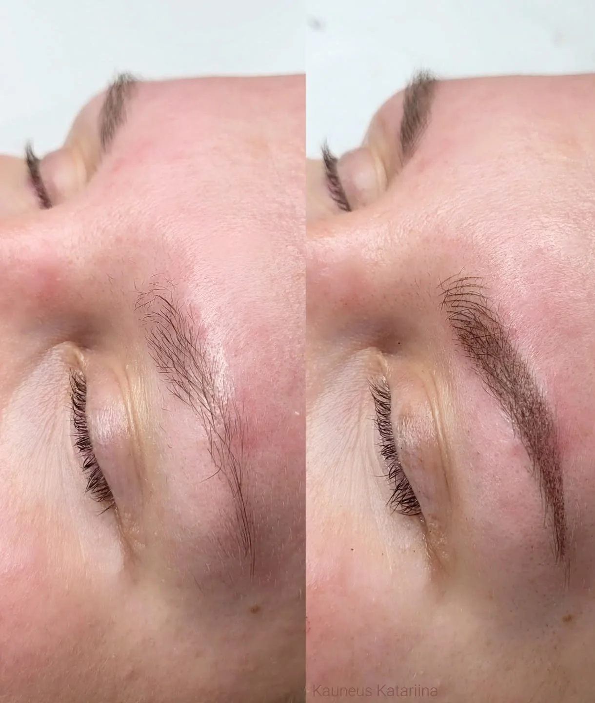Kulmien pigmentoinnilla itsevarmuutta ja helppoutta jokaiseen p&auml;iv&auml;&auml;n 🤩 N&auml;m&auml; kulmat ovat sekoitus puuterikulmia ja karvatekniikkaa (jolle yleisemmin tunnetumpi k&auml;site on microblading - n&auml;iss&auml; kulmissa ei karvo