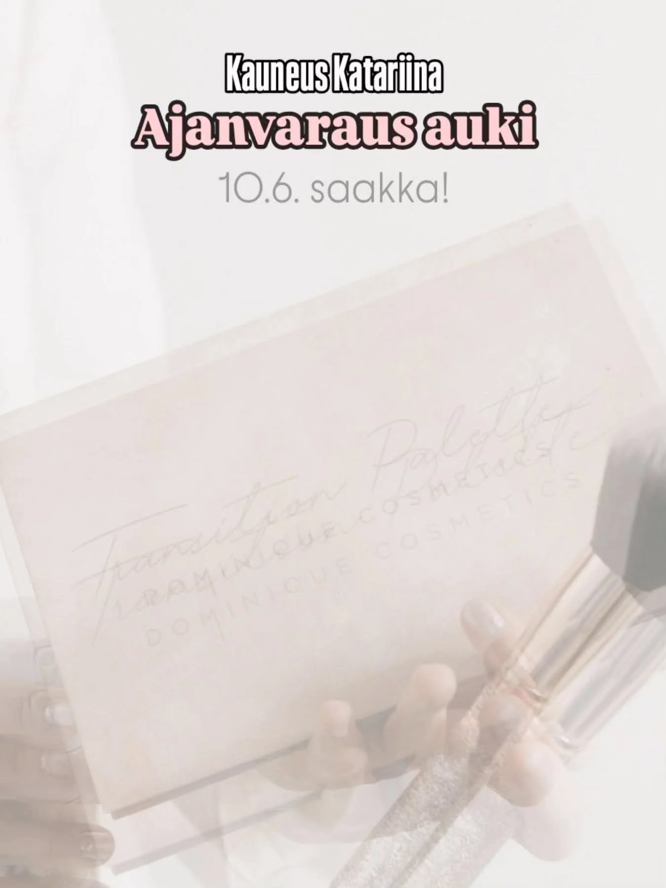 Loput ajat avattu ennen kes&auml;lomaani (11.6.-5.7.), ja linkin ajanvaraukseen l&ouml;yd&auml;t bion linkeist&auml; ✨️

Tiesith&auml;n, ett&auml; voit ilmoittautua peruutuslistoille viestill&auml;, jossa kerrot:
1️⃣ Mihin palveluun haluaisit
2️⃣ Mon