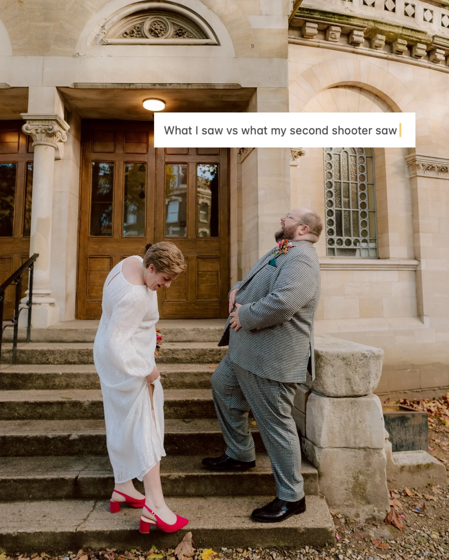 I&rsquo;m never going to be the wedding photographer telling you what you should and shouldn&rsquo;t do, but I will make suggestions when I feel they are helpful. So when Vikki (she/her) and Ruari (he/him) told me their wedding was a biggy (oh to be 