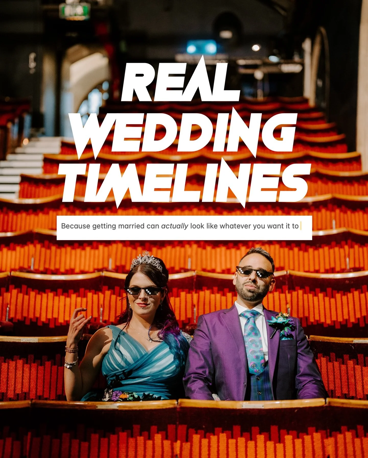 Real wedding timelines from my clients that worked for them. 

If you search &lsquo;wedding day timeline&rsquo; you&rsquo;re going to get the same thing regurgitated at you over and over again. But what if that timeline doesn&rsquo;t feel good for yo