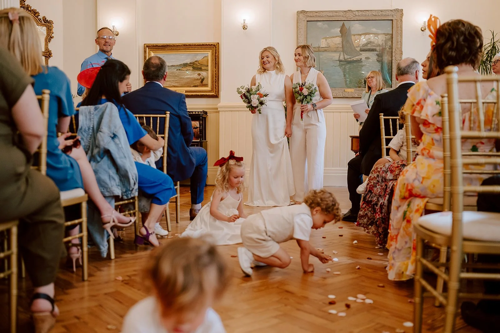 brighton town hall and the seahorse spring wedding