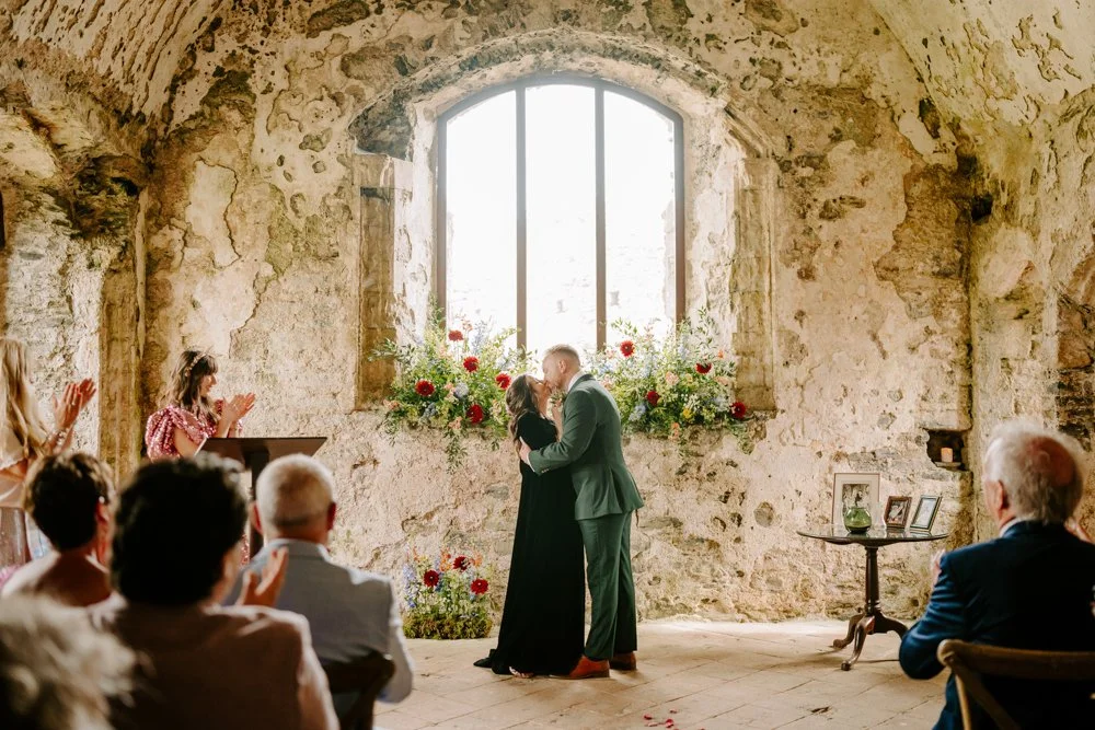 Manorbier Castle - West Wales Wedding