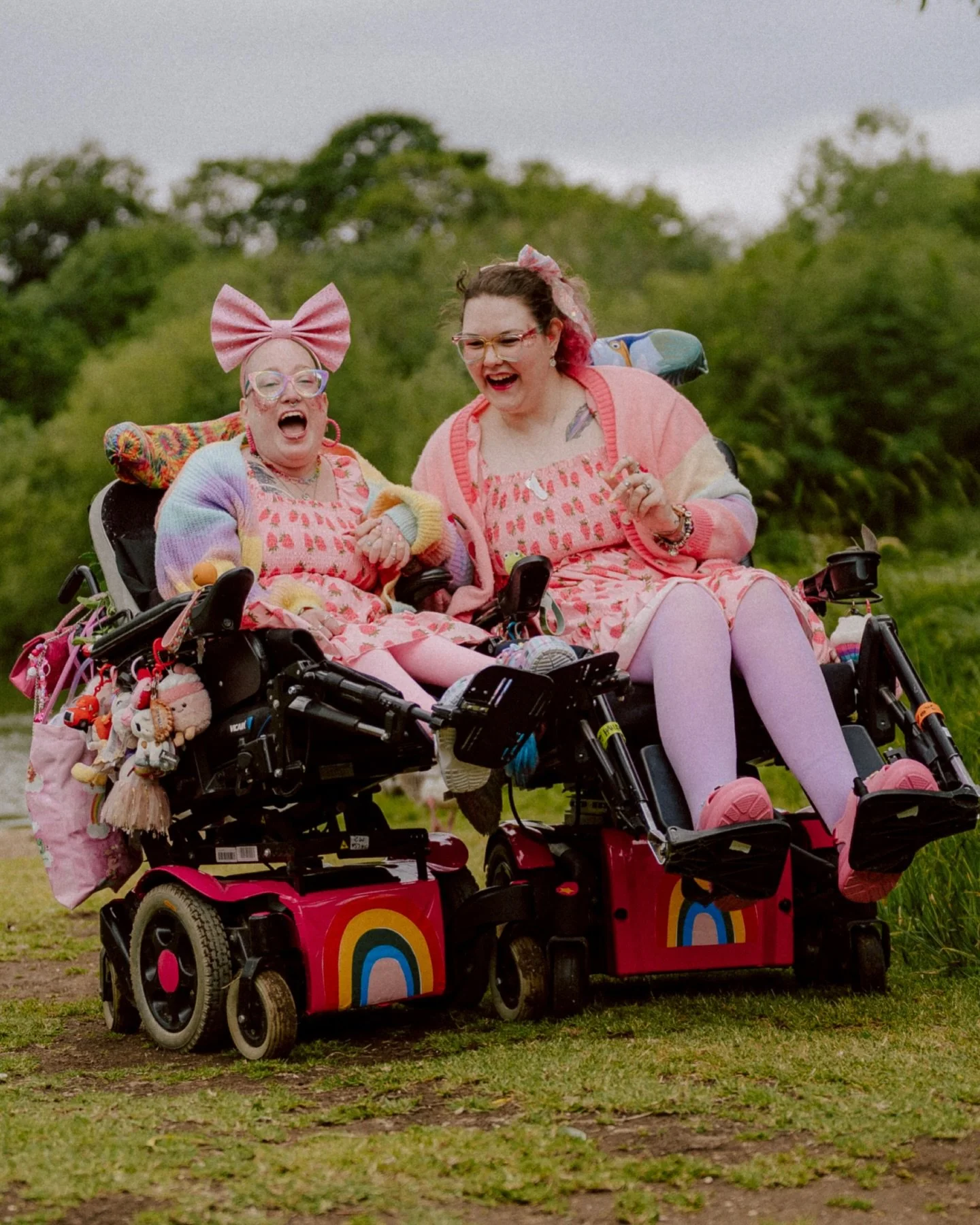 I met Reign (she/they) and Leigh (she/her) when they were guests at the amazing Bridport wedding of Lauren &amp; Ben last summer. I adored how colourful and vibrant they both were and after spending the day with them and learning more about their bea