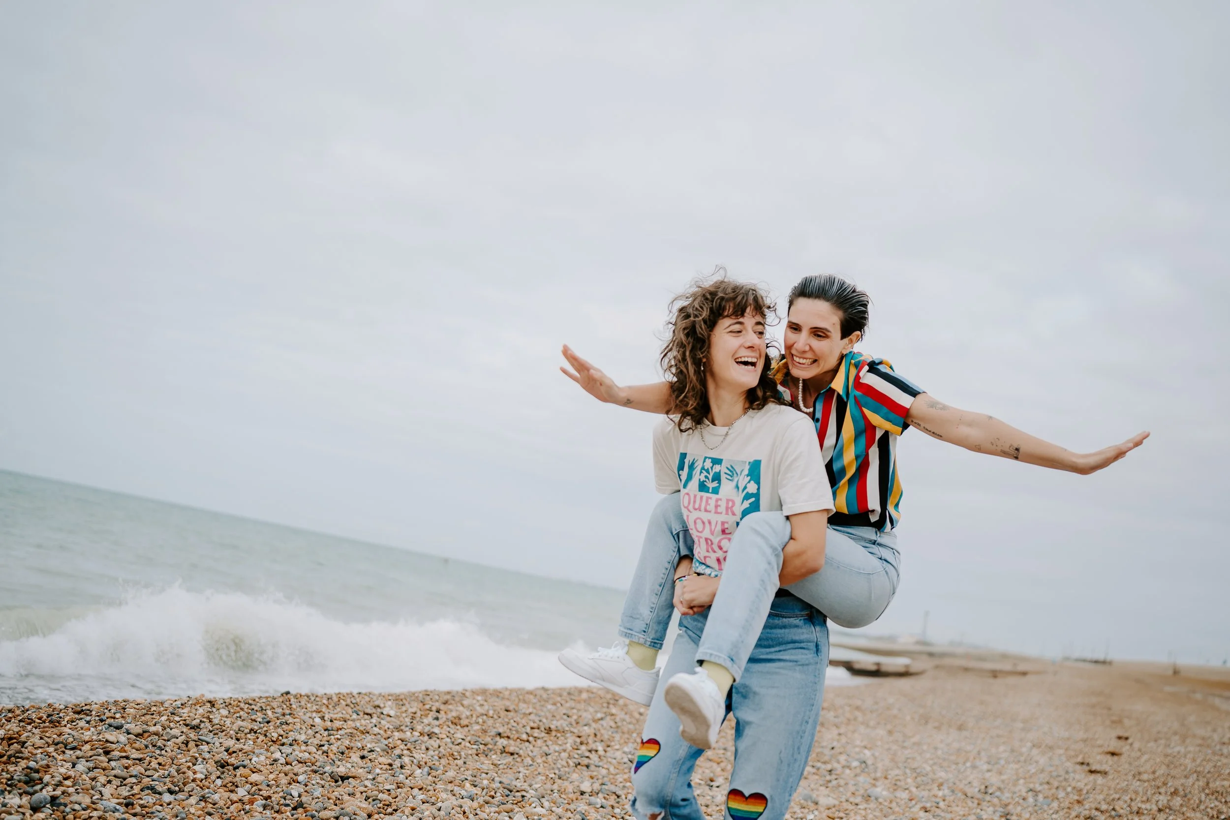 Brighton beach queer couple