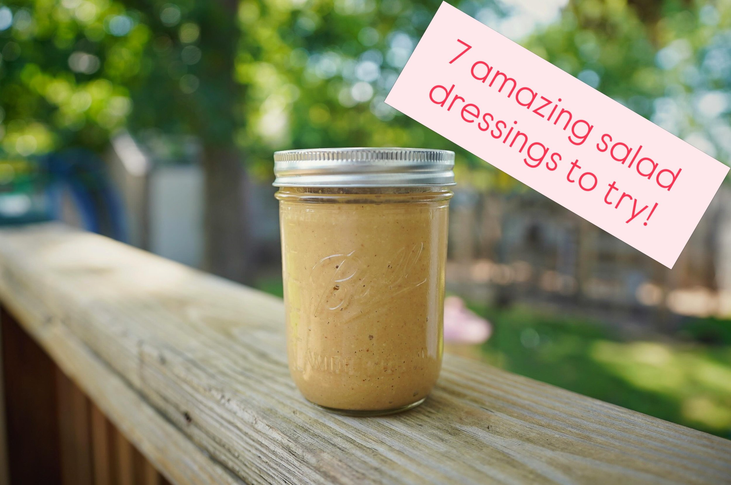 Summer&rsquo;s finally here (🤞) and it&rsquo;s the perfect time to brighten up your meals with fresh salads! I&rsquo;ve got 7 easy homemade dressings to elevate your greens: classic lemon-olive oil, simple balsamic, raspberry vinaigrette, creamy min