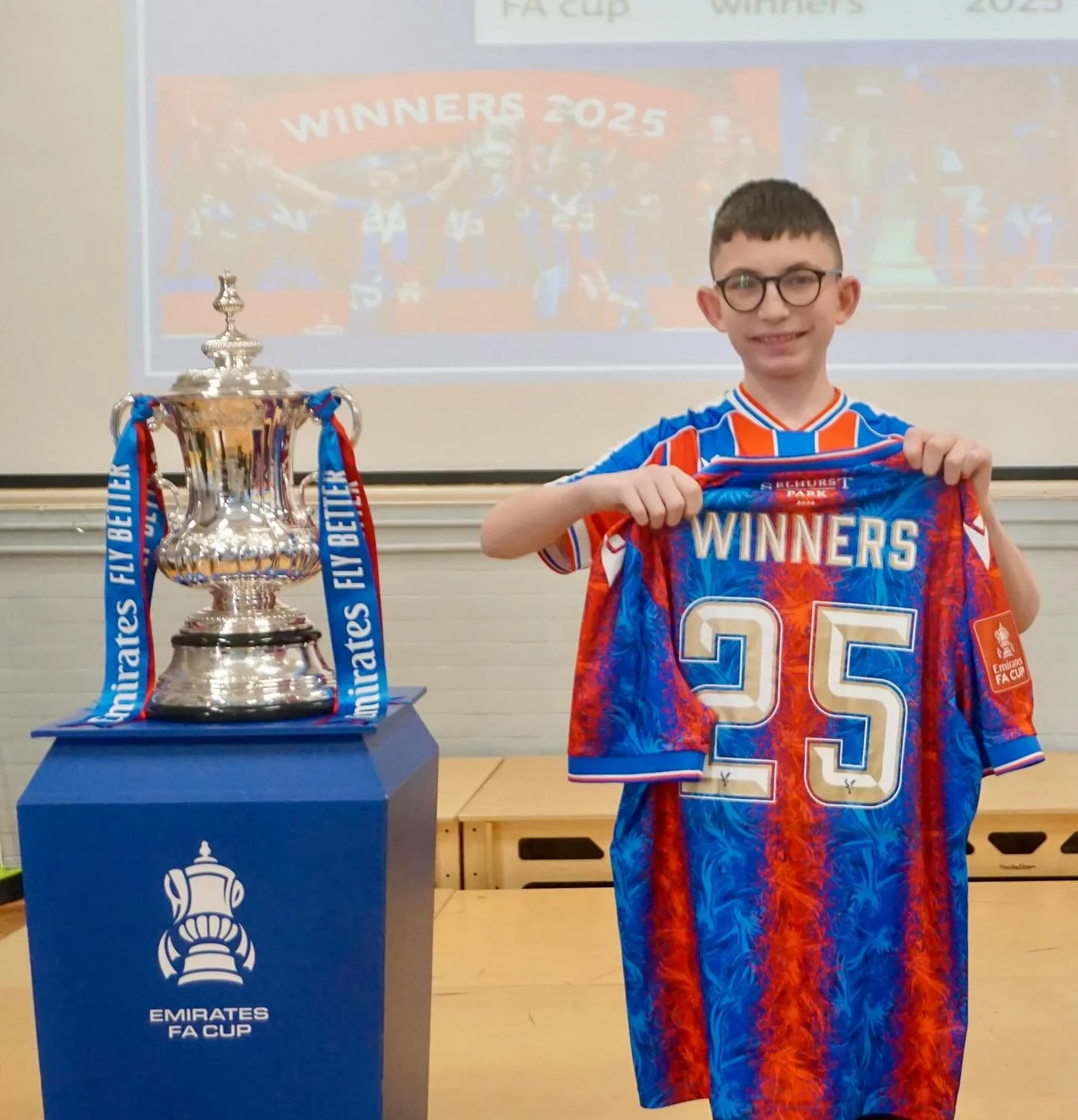 Students couldn&rsquo;t believe the FA Cup and the Community Shield came to Bensham Manor this week! What an unforgettable day! Huge thanks to the Palace for Life foundation for accommodating this