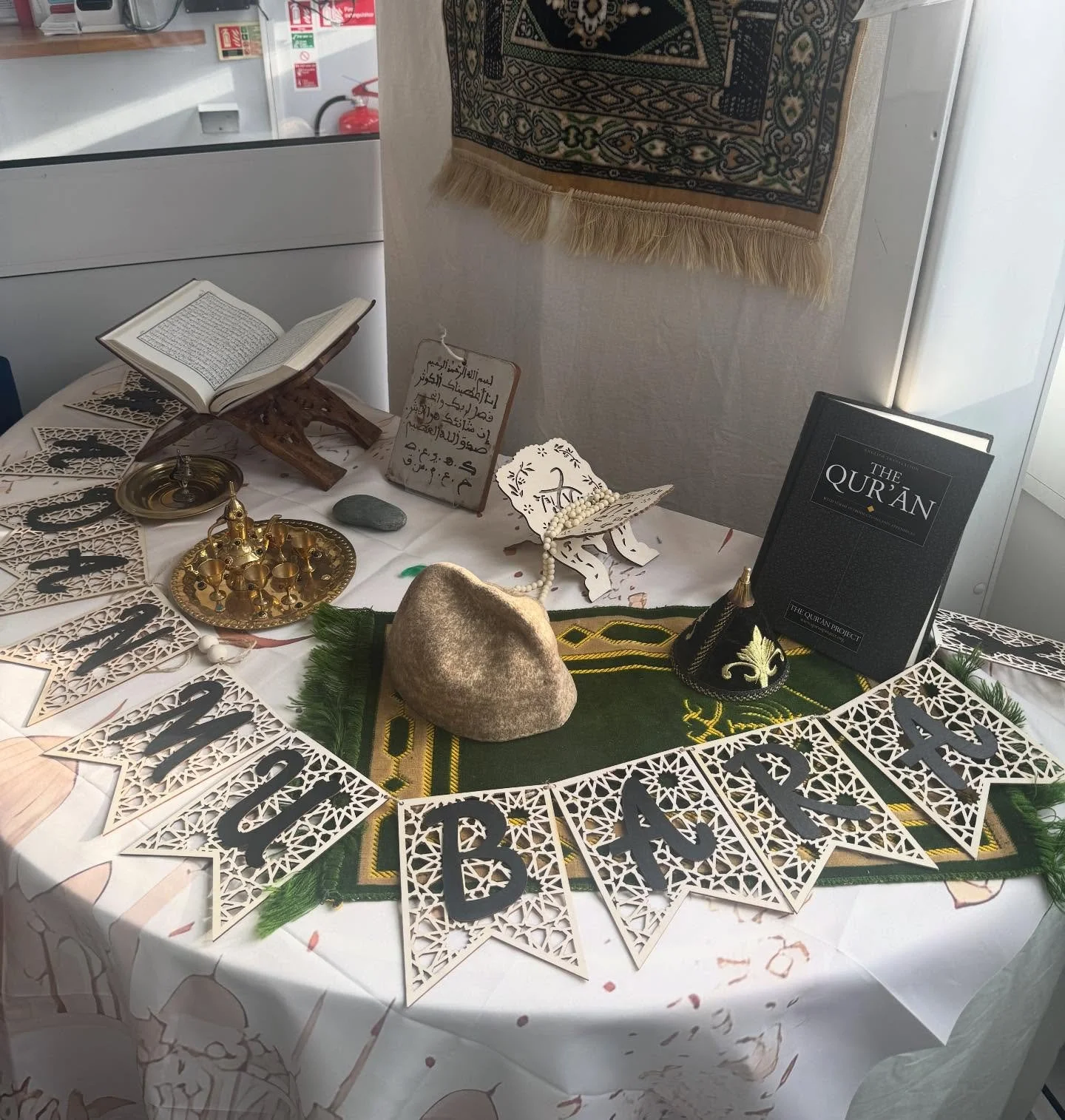 Our Ramadan display in reception for all those who celebrate!