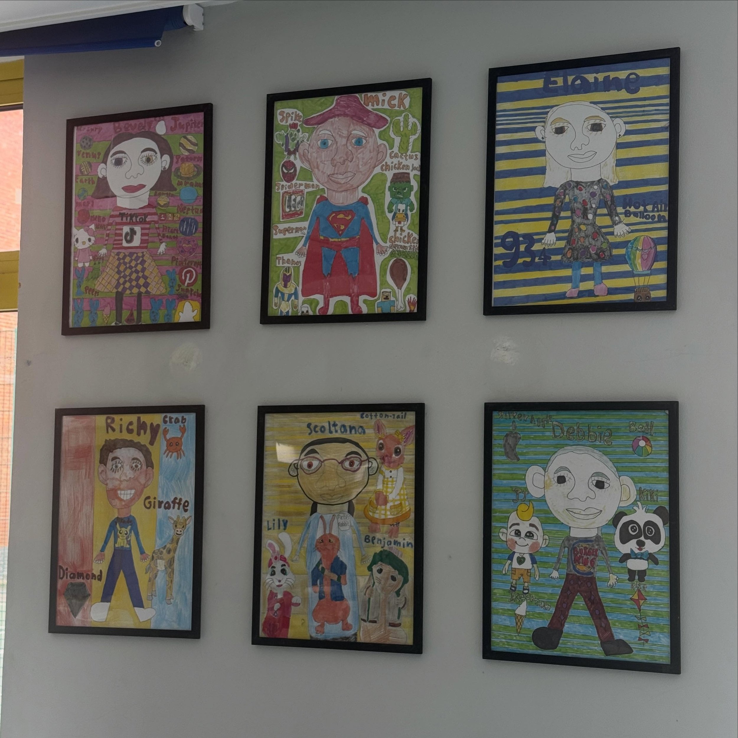 Well done to Ellie in Year 10, for drawing fantastic portraits of all the staff in the school! They&rsquo;ve been put up on display in our dining hall