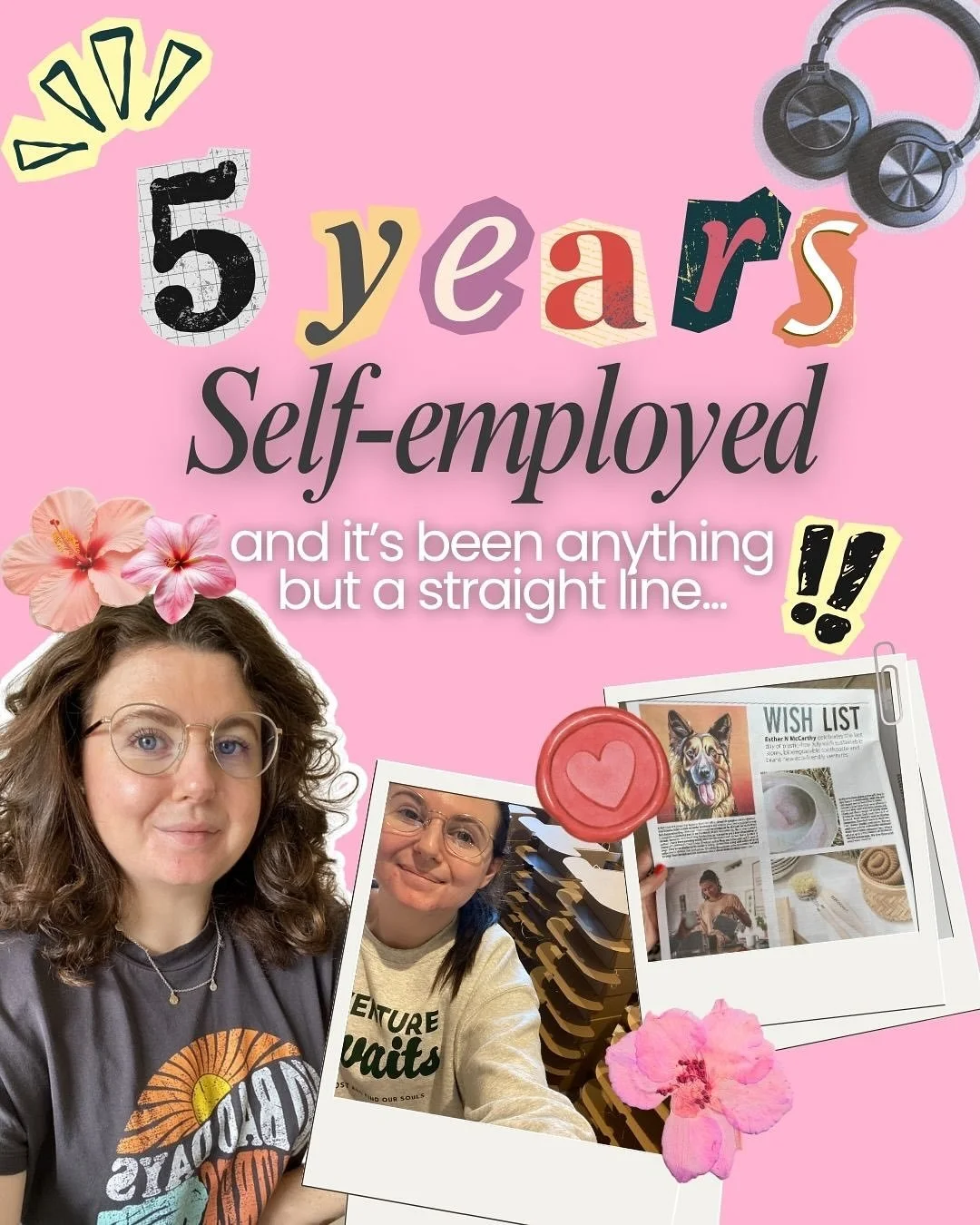 Boil the kettle because this post is a long and juicy one 👀 Reflecting on 5 years of self employment; yes it&rsquo;s hard and there are times when I think I should throw in the towel, but 95% of the time it&rsquo;s so worth it, and I don&rsquo;t thi