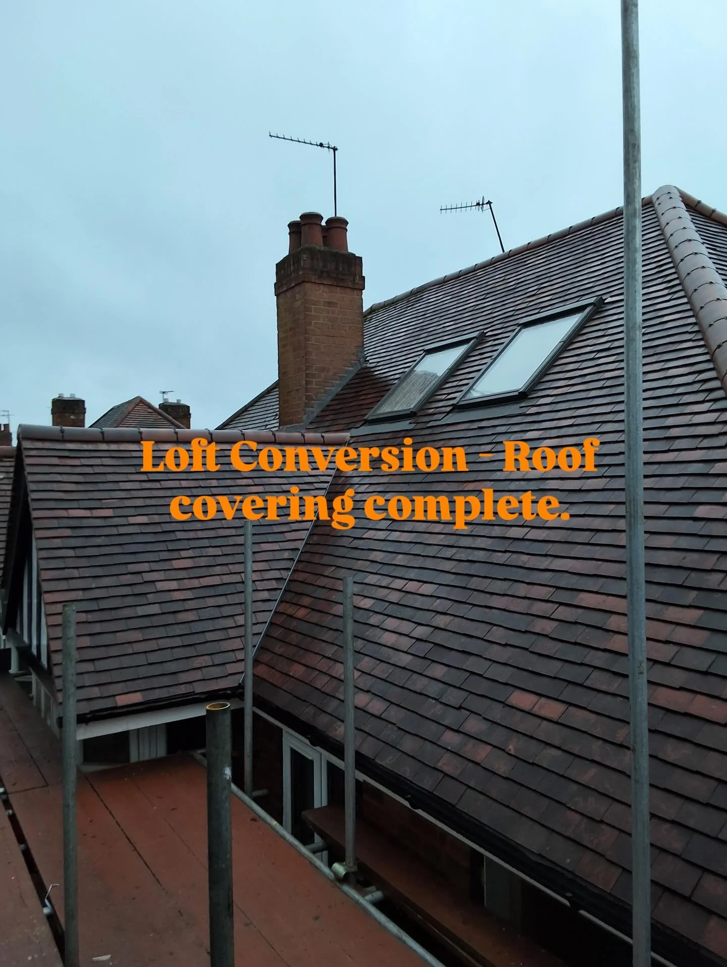 👷&zwj;♂️ It&rsquo;s been great to finally see the tin come off over on our Hall Green loft conversion. Big thanks to Tom at @tmscaffoldingltd for sorting this out for us back in November last year, his company did a stella job of making sure this pr