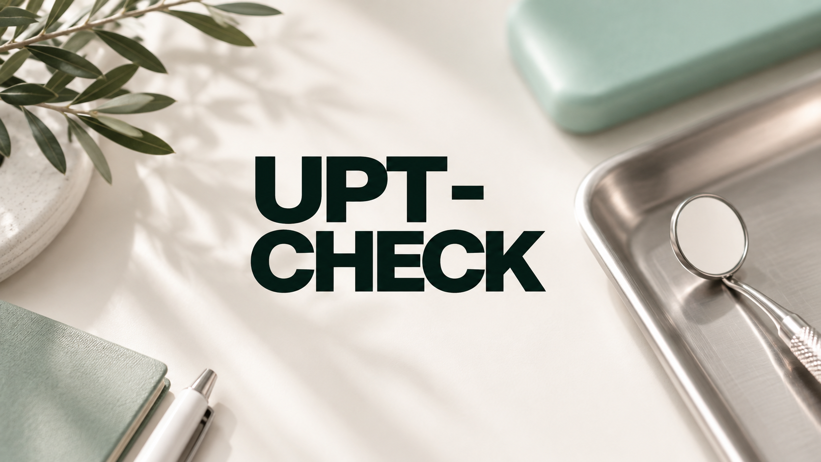 UPT CHECK Was mache ich wann, womit & warum?