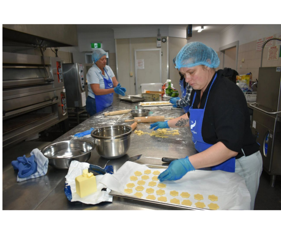 A.B's Biscuits: Hand-Made Delights Crafted by Our Participants