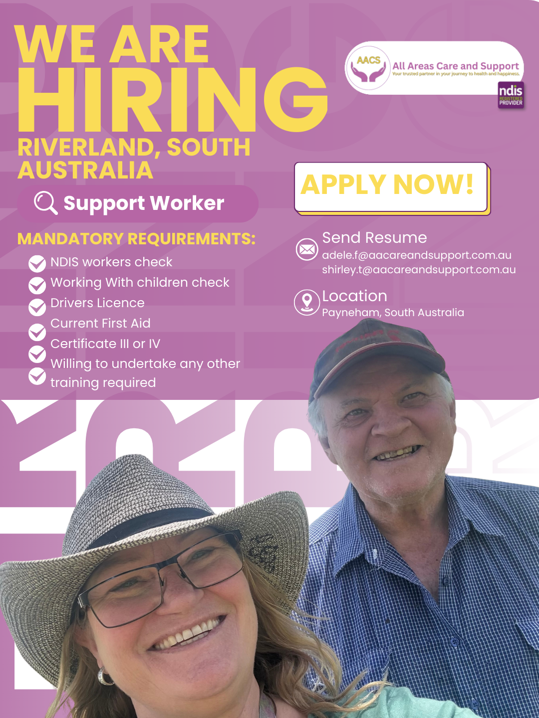 Join Our Team – Support Workers Wanted