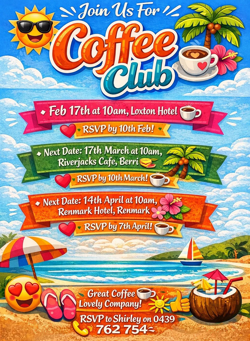 ☕️ Coffee Club – Join Us for a Catch-Up!