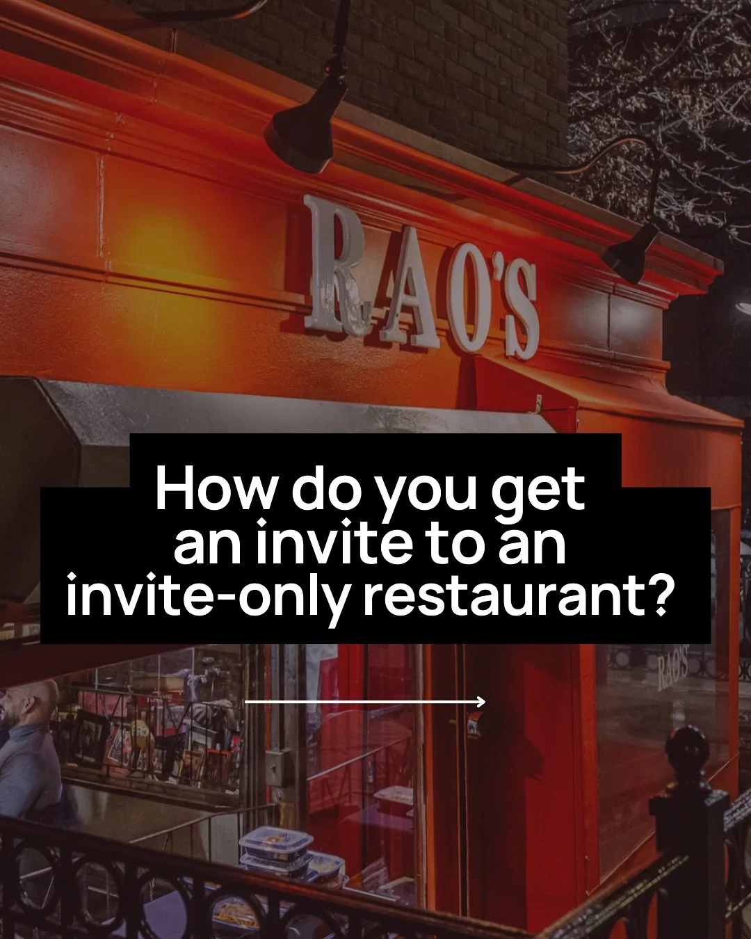 Making a restaurant almost inaccessible to everyone seems counterintuitive in today&rsquo;s economic climate. 

And ultimately, it is reserved for only the brave, and those perhaps who have been in the biz for a long time, to execute successfully. 

