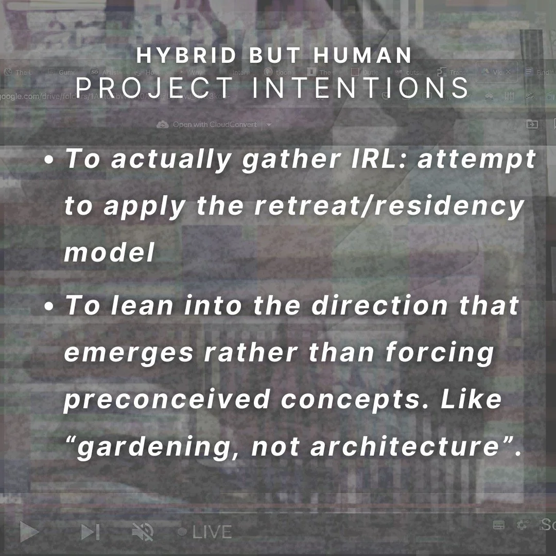 PROJECT INTENTIONS: No.1-5
