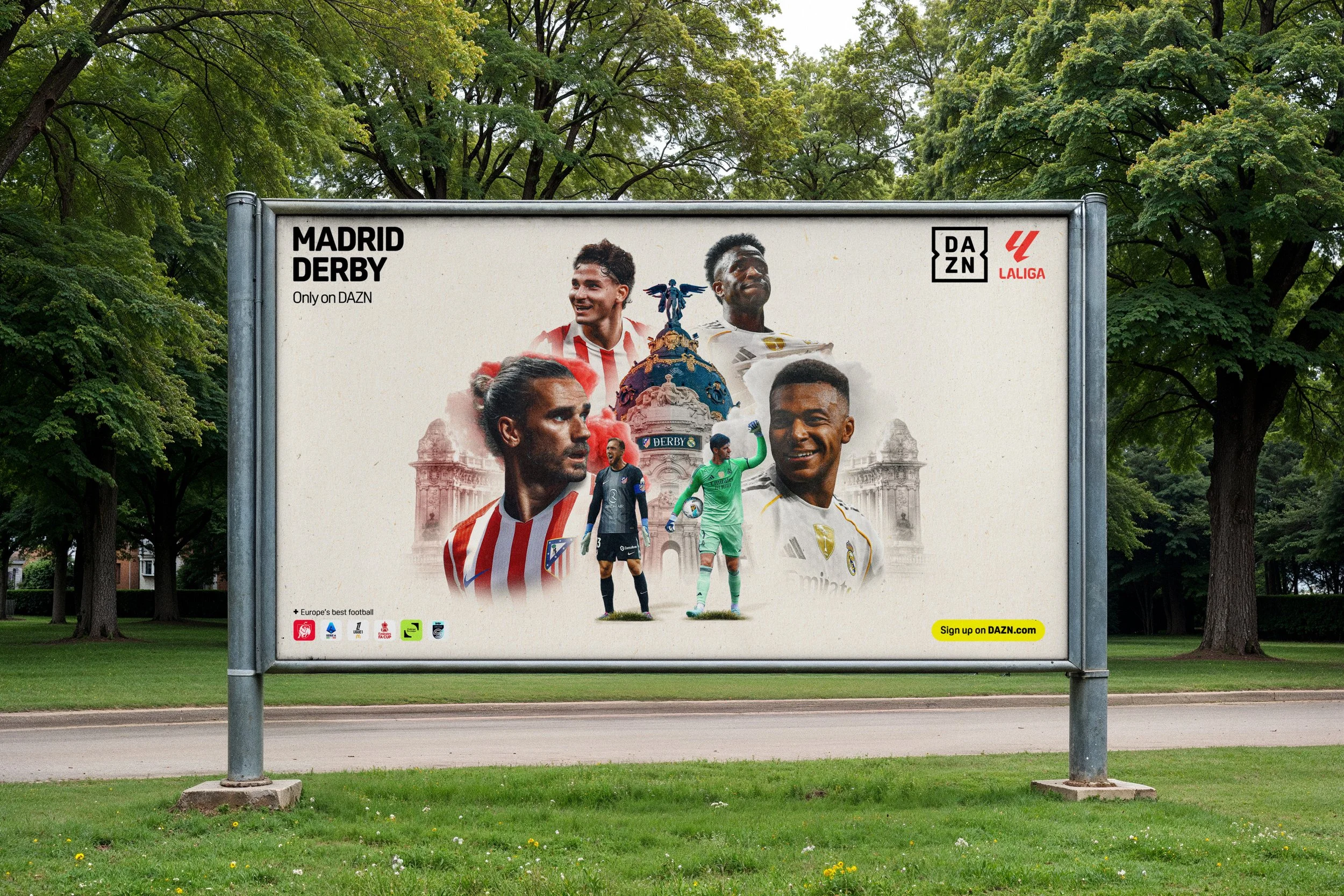 Madrid Derby - Marketing Key Visual