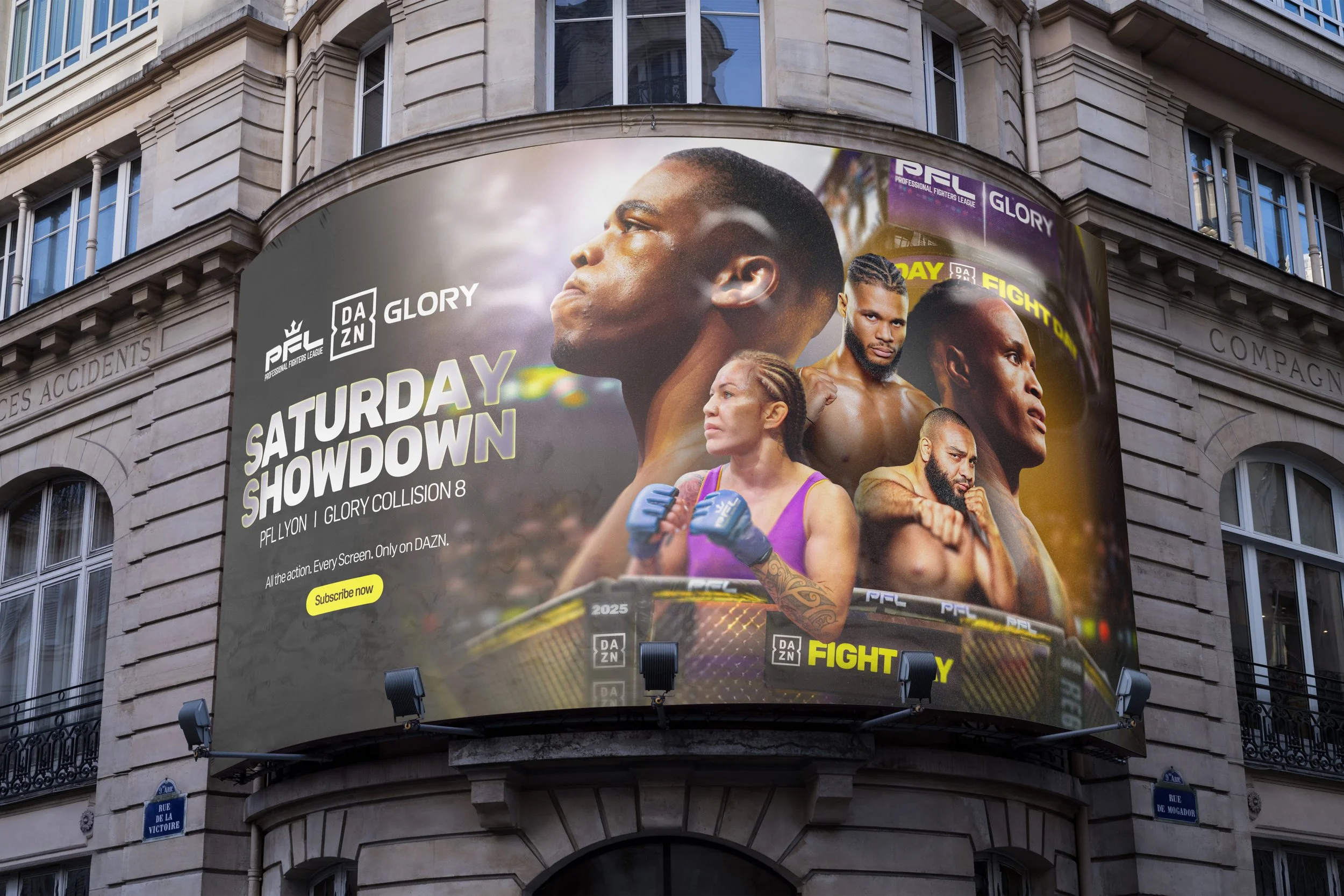 Saturday Showdown - Marketing Key Visual