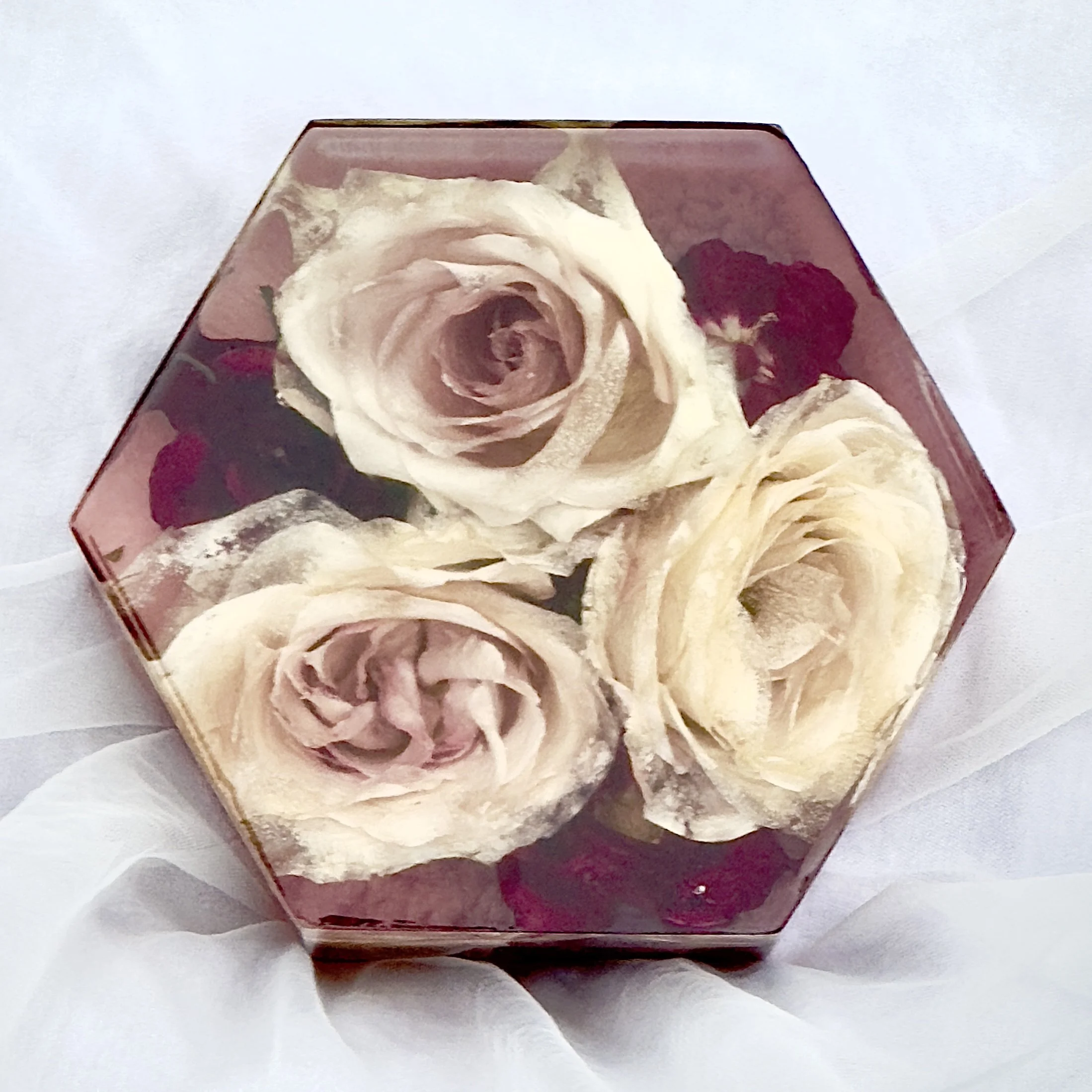 Floral Preservation Hexagone