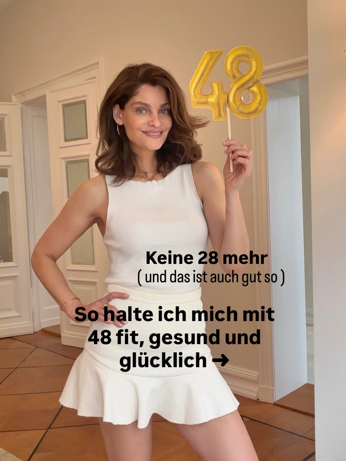 Heute ist mein Geburtstag 🎈 

Ich bin ich 48 geworden. Und ganz ehrlich: Ich f&uuml;hle mich heute wohler in meinem K&ouml;rper als mit 28.

Nicht, weil alles perfekt ist &ndash; sondern weil ich &uuml;ber die Jahre gelernt habe, besser auf mich auf