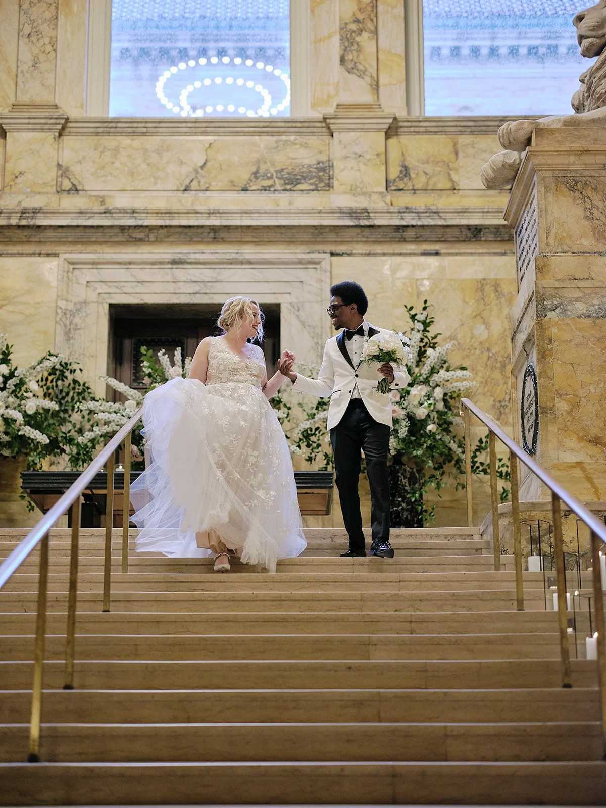 Boston Public Library Wedding